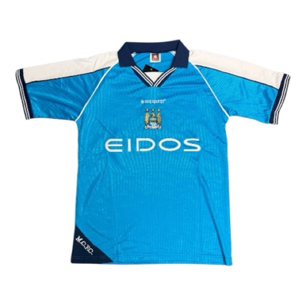1999/2001 Le coq sportif retro Manchester city home kit. Brand new with tags